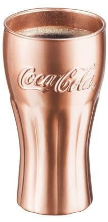 Generico Bicchiere CocaCola 6 pezzi in vetro Copper cl 37.- V4649