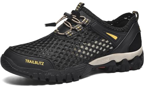 TRAILBLITZ Water Shoes Mens Aqua Beach Swim Shoes for Swimming Pool