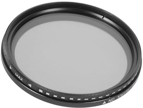 Housoutil Lente Nd Variable De Accesorio De Densidad para Cámara Filtro Fotografía y Video