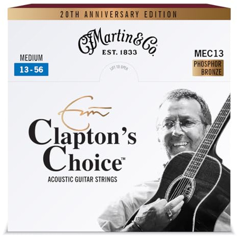 Martin MEC13LTD20 Claptons Choice 20th Anniversary strings, Medium Gauge