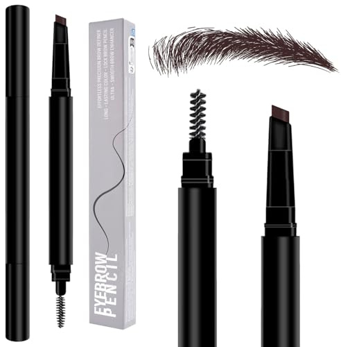 MOTIBACK Eyebrow Tint & Brow Gel Kit - Coffee Brown | Semi-Permanent Eyebrow Dye, Waterproof & Sweat-proof Formula, Professional Brow Lamination Kit for Natural Looking Eyebrows (Dark brown)