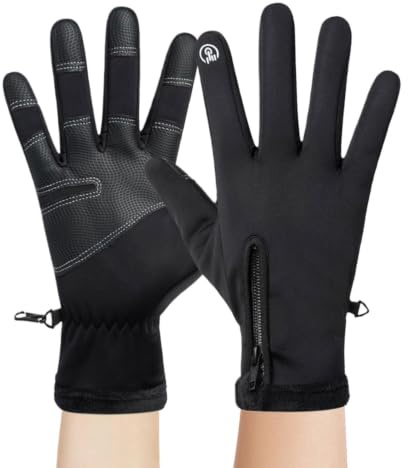 Guantes De Moto Para Hombre Impermeables cortaviento resistentes desgaste