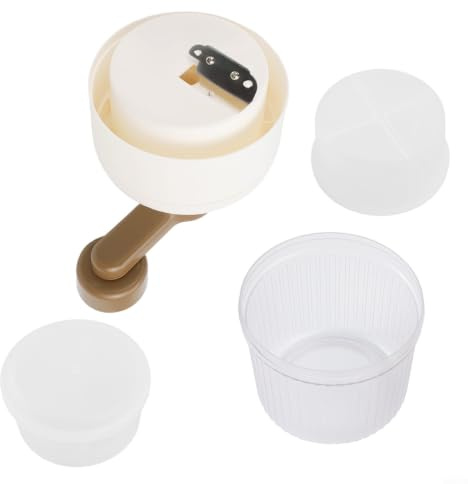 Raspador de Hielo Manual Portátil con 2 - Máquina Trituradora de Hielo para Granizados y Cócteles - Plástico 22x12.5cm(Ice Crusher+Ice Tray)