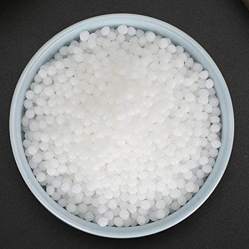 Pellets en plastique moulables, 500g Pellets thermoplastiques La matière plastique moulable se ramollit dans la chaleur pour les bricolages artisanaux Perles thermoplastiques à la main durables
