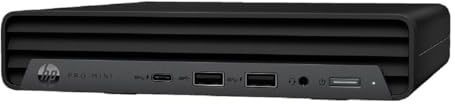 HP Pro 400 G9 - Wolf Pro Security - Mini - Core i5 13500T / 1.6 GHz - RAM 16 GB - SSD 512 GB - NVMe - UHD Graphics 770-1GbE, Wi-Fi 6E, Bluetooth 5.3 - schwarz