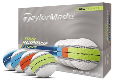 TaylorMade Golf 2025 Tour Response Stripe Multipack One Dozen