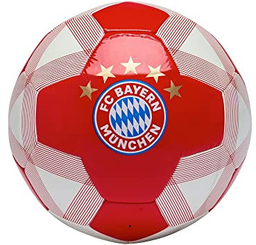 FC Bayern München Fußball - Graphic - rot/weiß FCB Ball Gr. 5