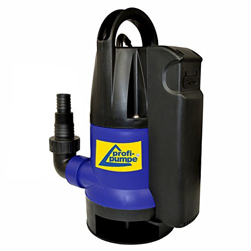 Dirty Water Pump Submersible Pump Dirt-Star-Extra-SS 400 Cistern Pump Garden Pump RAIN Barrel Pump for Watering and as a Cellar Pump - for Drainage with Integrated Float Switch