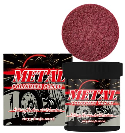 Restaurateur Chrome Auto,Nettoyant Antioxydant Réparateur Automobile,Entretien Réparation Maintenance Automobile - Pâte Élimine Oxydation Taches Décoloration Micro-rayures