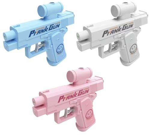 DUINIU Pistolas De Agua De Doble Cara Complicadas De 3 Piezas, Pistolas De Agua Divertidas De Broma, Accesorios para Juegos Al Aire Libre, Equipo De Juegos De Playa En El Patio.