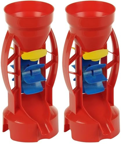 Theo Klein 2153 Aqua Action Moulin Sable I Jouet De Plage avec Roue Eau Mobile I Jouet Enfts Partir De 18 Mois (Lot de 2)