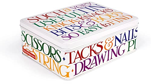 Emma Bridgewater - Rainbow Toast - Deep Rectangular Tin 195 x 154 x 75mm