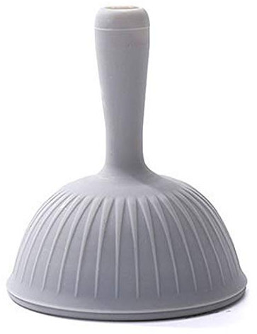 TREGOO Trichter Küche Öl Flüssig Trichter Silikon, Multi-Funktions-Trichter-Anti-Spill Ölflüssigkeit Trichter mit großem Durchmesser. (Color : Grijs)