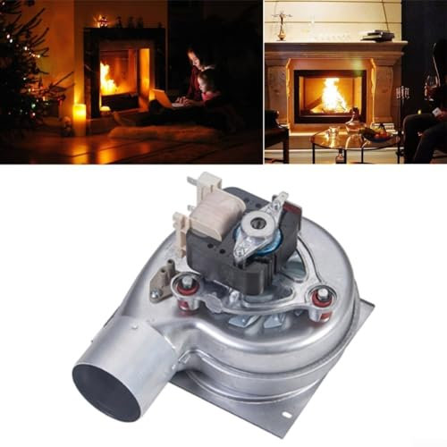 Montaje de ventilador de aluminio de 35W,Diseñado para un rendimiento de ventilación eficiente, para equipos de ventilación de hornos de calefacción,Para hornos de calefacción colgantes de pared