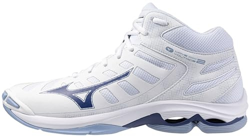 Mizuno Scarpe da pallavolo da Uomo, 44 EU, Bianco, 44 EU