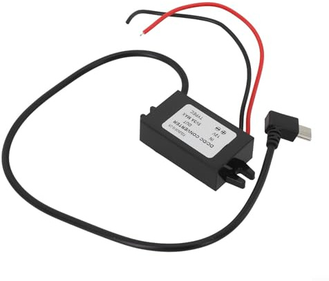 Shophubio Waterproof 12V To 5V 3A Step Down Converter, USB C DC-DC Module, Voltage Regulator For Car Motorcycle RV, Outdoor Electronic Supply(B)