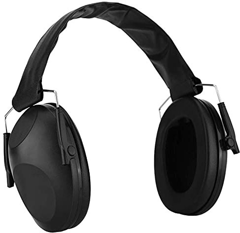 Casques Antibruits, Cache-Oreilles Reduction de Bruit Reglables Auditive de Tir Antinoise Chasse Casque Anti Bruit Adulte Enfant pour Tir.(noir)