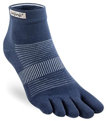 Injinji Run Lightweight Mini-Crew Toe Socks L