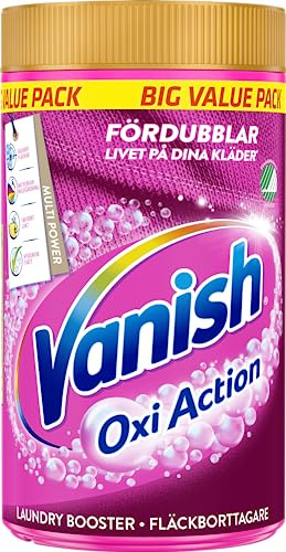 Vanish Pink Multi Power Fläckborttagare Pulver 1400 g