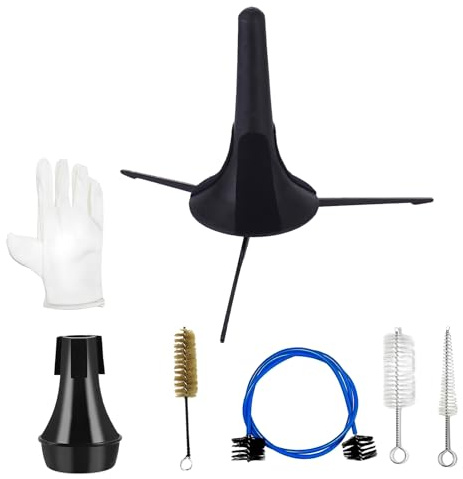 Trumpet Maintenance Kit | Musical Instrument Accessory - Brass Instrument Cleaning and Care Kit - for Professionals, Enthusiasts, Beginners, Performers, Music Players