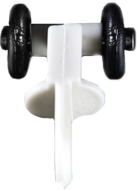 Fendawn Strive Set di 30 ganci a rullo per tende scorrevoli