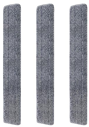 3 Pezzi (90×10cm) Microfibra Tampone Di Ricambio Mop Tampon,Mop Sostituzione Tampon,per Scopa Autopulente,Scopa Piatto Microfibra