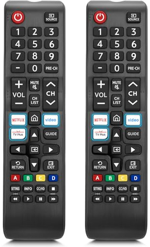 (Pack of 2) Universal Replacement for Samsung TV Remote Control, Remote for Samsung Smart LCD LED HDTV 3D TVs BN59-01315J