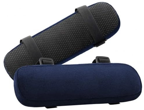 JFNKLFG Armstödskudde i mjukt skum, 2 delar, armstödsskydd för hem/kontorsstol, datorspelsarmbågskudde, avtagbar och tvättbar för armbåge (färg 4)