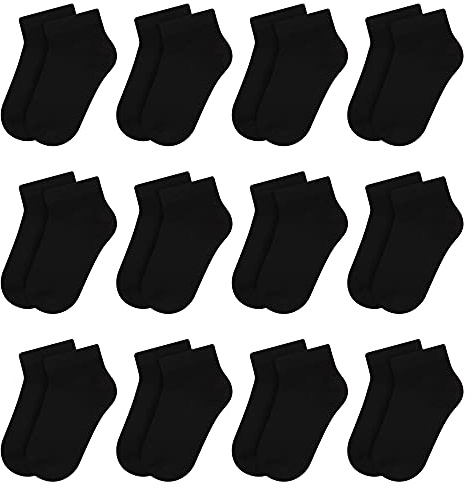 L&K-II 10/12 strumpor för barn flickor med söta mönster sneakerstrumpor barnstrumpor av bomull färgglada 2848 VA