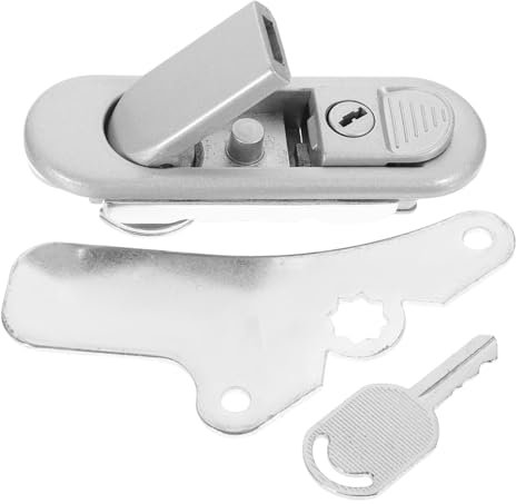 SEWOART Serrure Armoire Électrique Serrure De Porte Plate De Zinc Pour Armoire Industrielle