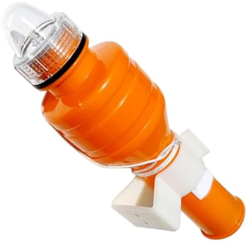 NASSMOSSE Water Activated LED Emergency Strobe Light Waterproof Distress Lamp for Boat Life Jacket