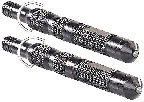 PEARL Feuerstein: 2er-Set 3in1-Feuerstarter, Notfall-Pfeife & Glasbrecher, 21 g (Notfall Hammer, Signal-Pfeife, Hund)
