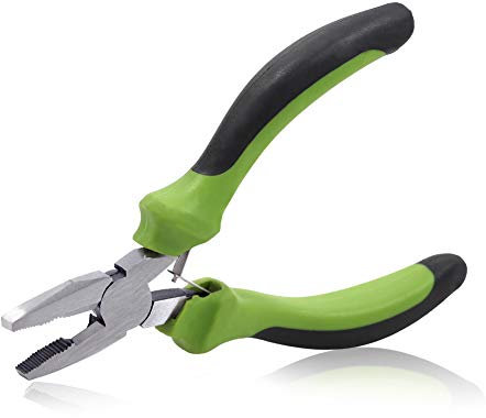 SPEEDWOX Mini-Lineman-Zange, 12,7 cm, Kombizange, Drahtschneider, Schmuckherstellung, kleine Seitenschneider, mikrofeine Linesman, Perlenwerkzeug, Hobby, Arbeit, Handwerk, DIY