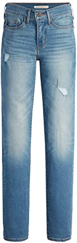 Levi's Damen 314 Shaping Straight Jeans, Show Up Right, 31W / 32L