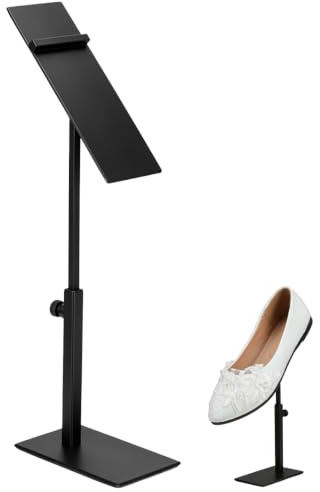 Amosfun Scarpiera Salvaspazio Slim Nera Porta Scarpe Regolabile in Acciaio Inossidabile Scaffale Per Organizzatore Per La Casa Con Design a Vite 2 Livelli 9.84 X 3.94 X 2.36 in