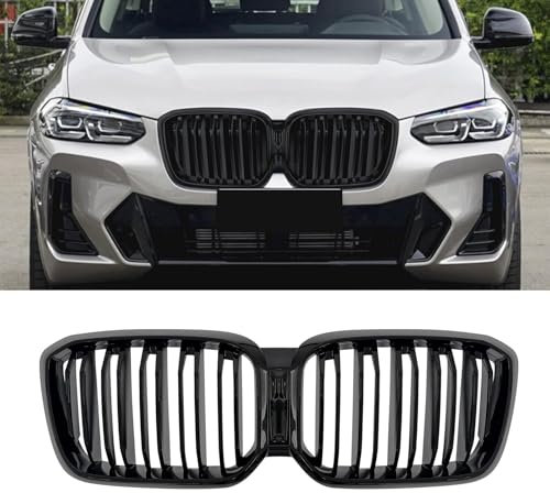 Gangying G01 Griglia Radiatore per BMW Serie X3 X4 G01 G02 Griglia Anteriore Nera Lucida 2021 2022 2023 2024