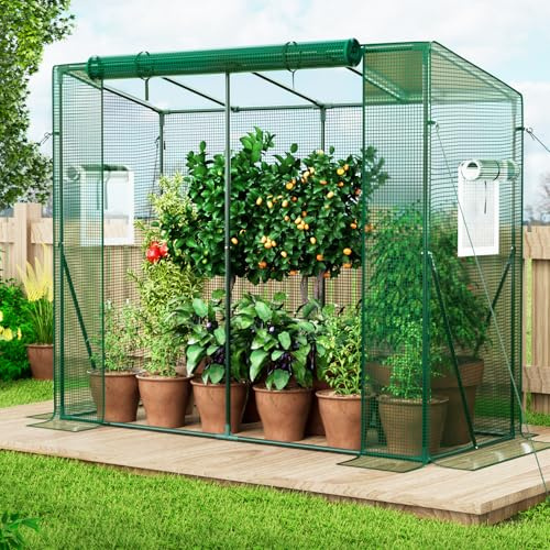 SPECILITE 79 x 31 x 67 inch Lean to Walk-in Large Greenhouse