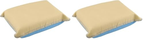 NIGRIN 73803 Spugna Antiappannamento per Interni Auto Finestre Elimina condensa Nebbia Previene l'appannamento 12x8x4 cm Giallo Blu (Confezione da 2)