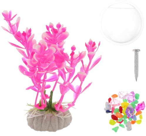 Abaodam Wall Mounted Fish Tank Creative Acrylic Hanging Aquarium Fish Aquarium for Home Decor for Living Display Style