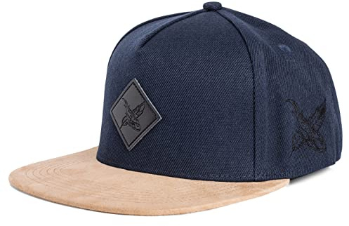Blackskies Port Snapback Cap Unisex Baseball Mütze Kappe Wildleder Schwarz Burgundy Beige Suede, Port Royale, Einheitsgröße