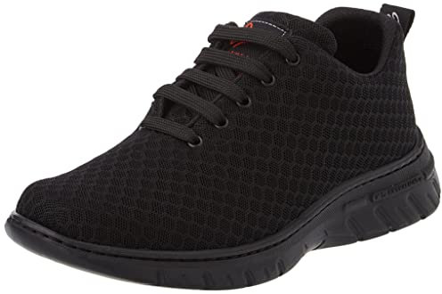 DIAN - CALPE Negro 39, Zapatilla de Trabajo para Sanidad y Hostelería, Unisex, Transpirable y Repelente a Líquidos, Plantilla Acolchada, Antirozaduras, Antideslizante y Antiestática.