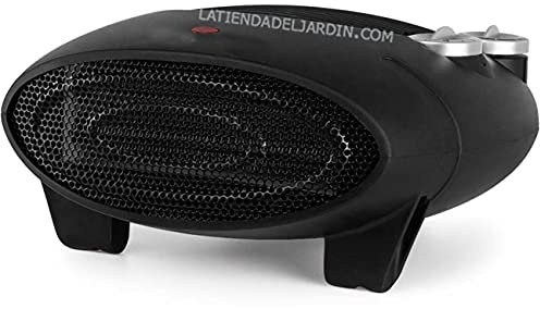 Calefactor horizontal. Potencia 1000W-2000W. Selector rotativo de 3 posiciones. Función ventilador de aire frío.