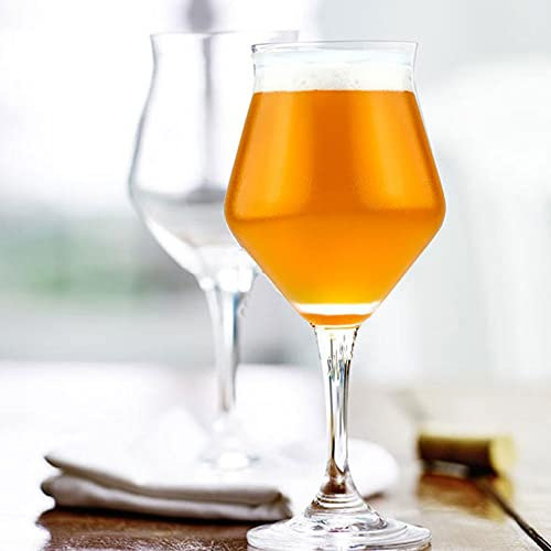 Euposia - Lot de 6 pièces - Verre de dégustation de bière 41cl. - Modèle EDEL - Teku Beer Taster