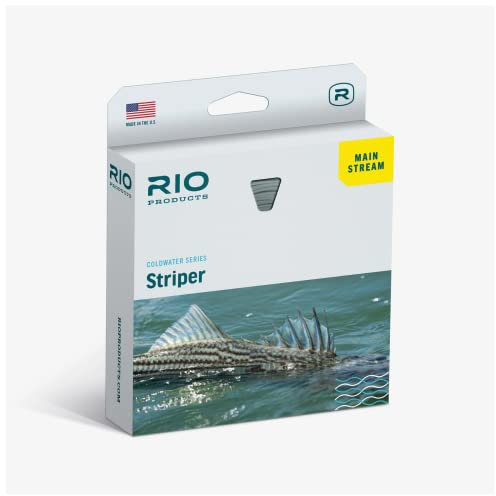 RIO Products Mainstream Striper, Fliegenschnur für gestreifte Bass, Kaltwasser-Serie, WF10I