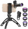 Phone Camera Lens Kit,High Power 16X HD Telephoto Lens with Tripod,for iPhone 11 Pro Max/XR/XS MAX/XS/X/8/7/6/6 Plus/Samsung/Smartphone,Binoculars