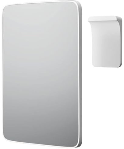 Mavoro Vanity Mirror - Specchio portatile per il trucco da tavolo o da parete, 17,8 x 22,9 cm, adatto ai viaggi, con supporto, specchi compatti per la cura della pelle, la bellezza e l'uso quotidiano