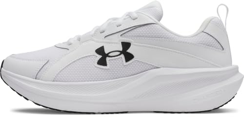 Under Armour Men's Charged+ Assert 11, 100 White, 12
