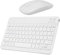 Wireless Keyboard and Mouse Combo, Bluetooth 5.0 Multi-Device Rechargeable, 150H Battery, Backlit, Compact for Windows/Android/Apple
