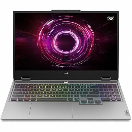 Lenovo LOQ 15.6 FHD IPS AI-Powered Gaming Notebook AMD Ryzen 5 220 16GB 4AM 512GB SSD NVIDIA GeForce RTX 5050 Luna Grey