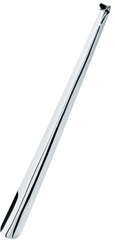 DELFA Schuhlöffel aus Metall 52 cm lang und sehr stabil, Schuhanzieher, Anziehhilfe Komfortlänge